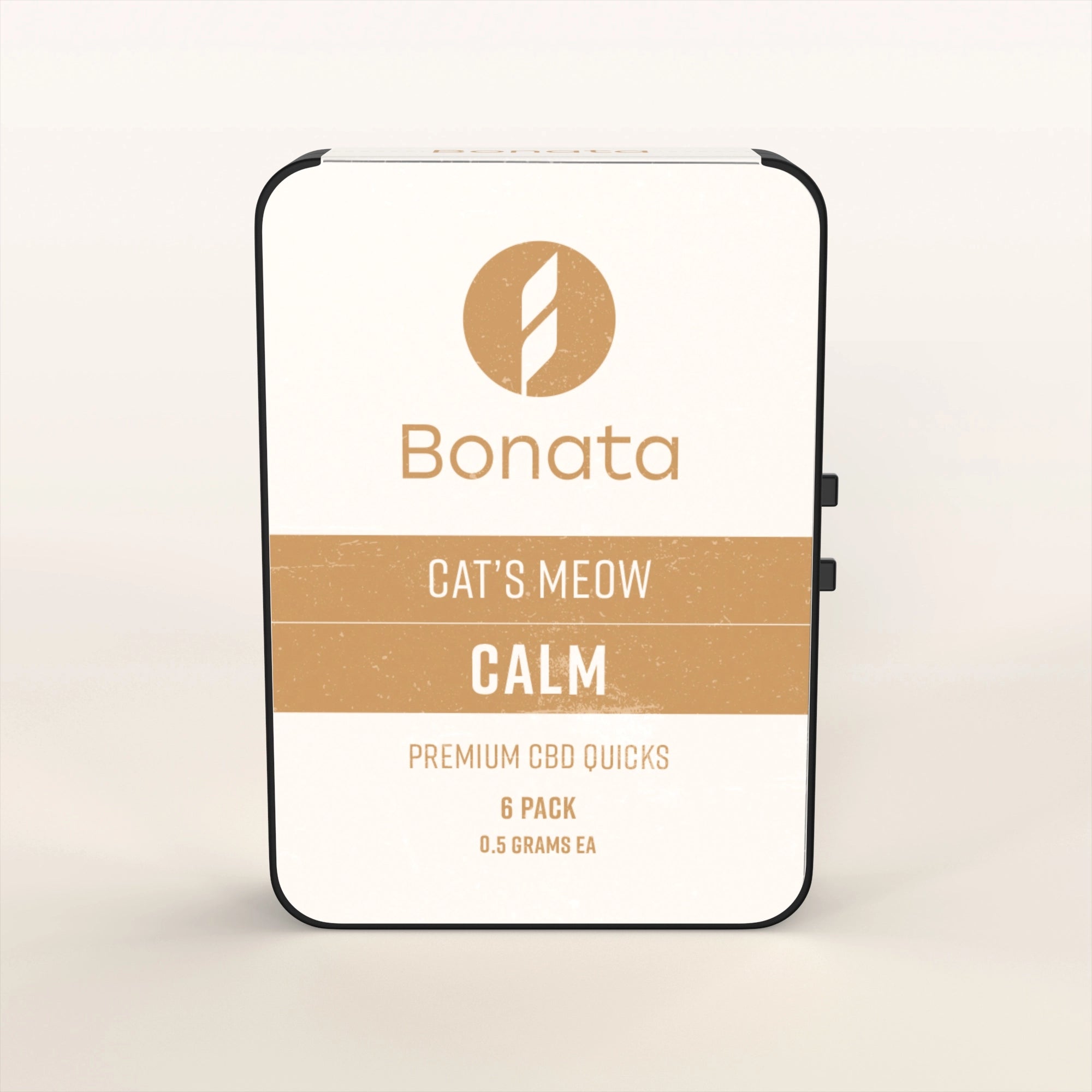 Cat's Meow CBD Cigarettes front side of packaging