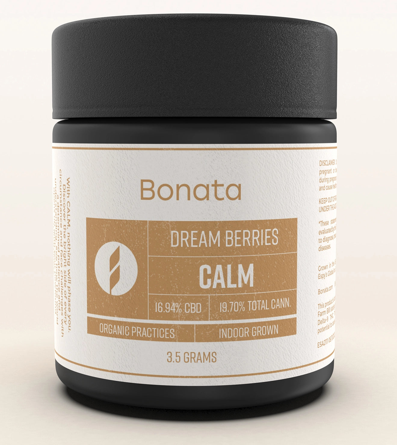 Bonata Dream Berries CBD hemp flower indoor grown CBD strain