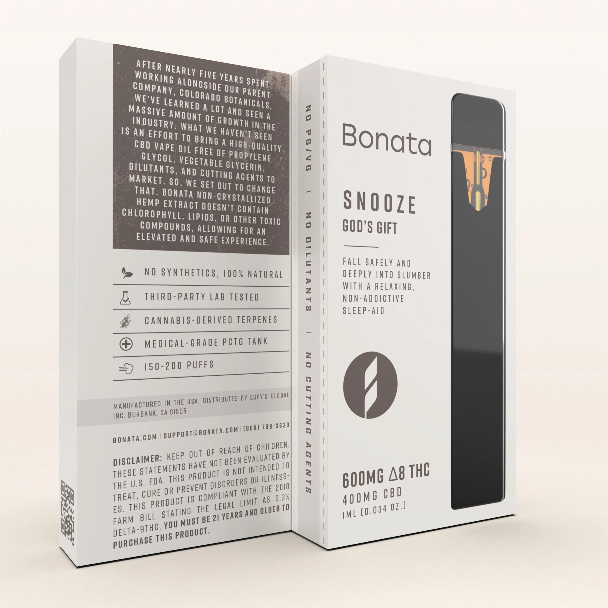 Gods Gift Delta-8 Vape | Snooze | Bonata Gods Gift Delta-8 Vape | Snooze | Bonata