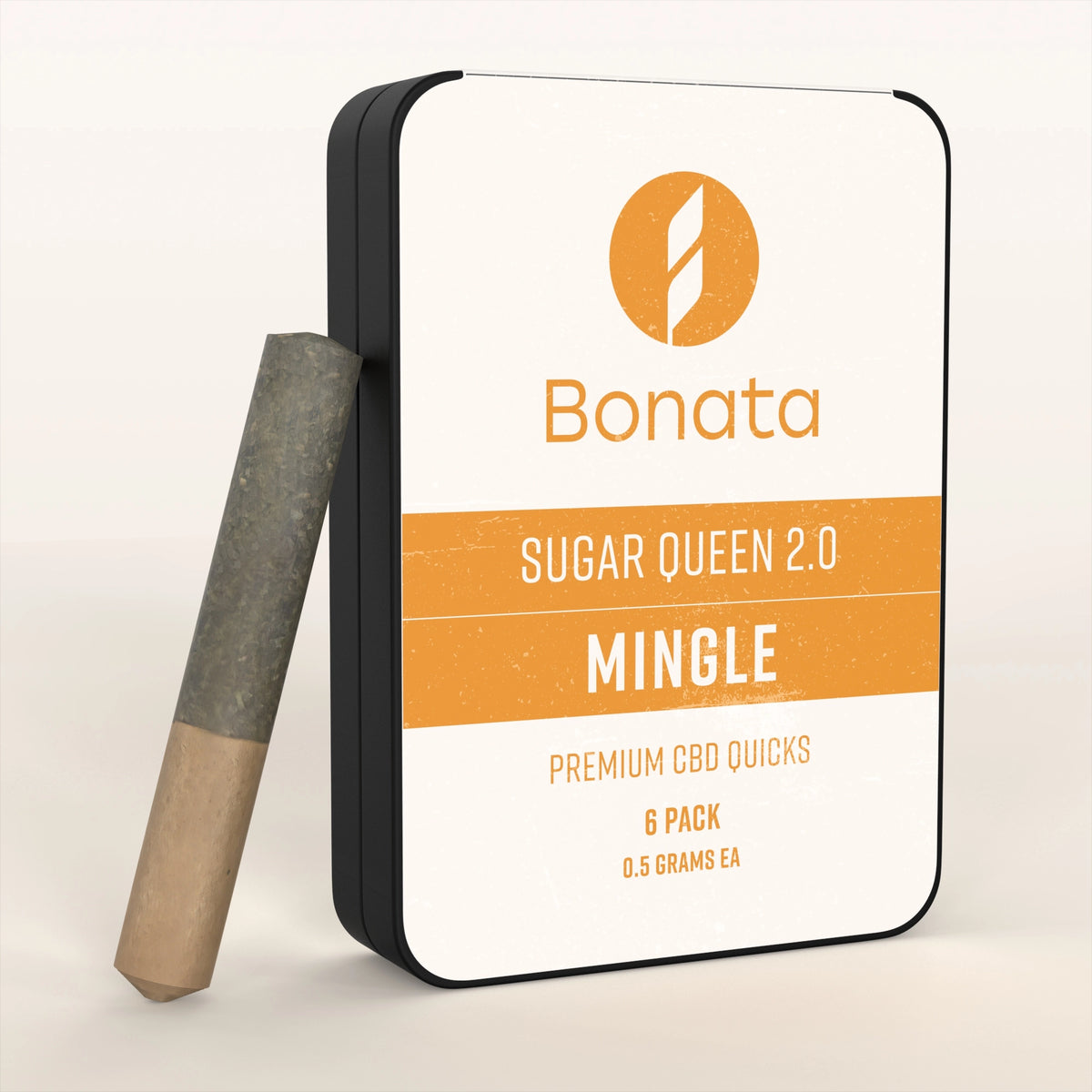 Sugar Queen CBD Cigarettes with hand trimmed indoor grown CBD flower and contains no tobacco or nicotine just CBD flower