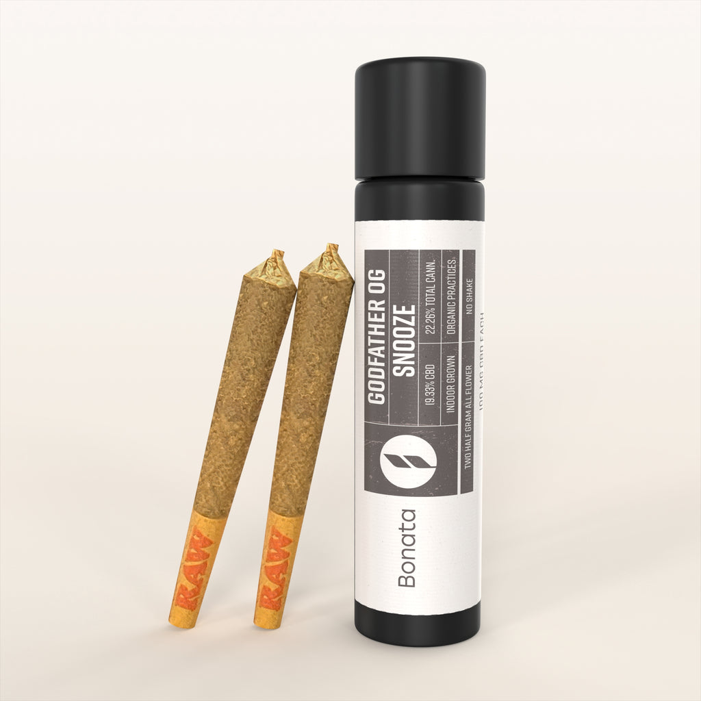 Godfather OG CBD Joints | 2-Half Gram Joints | Bonata